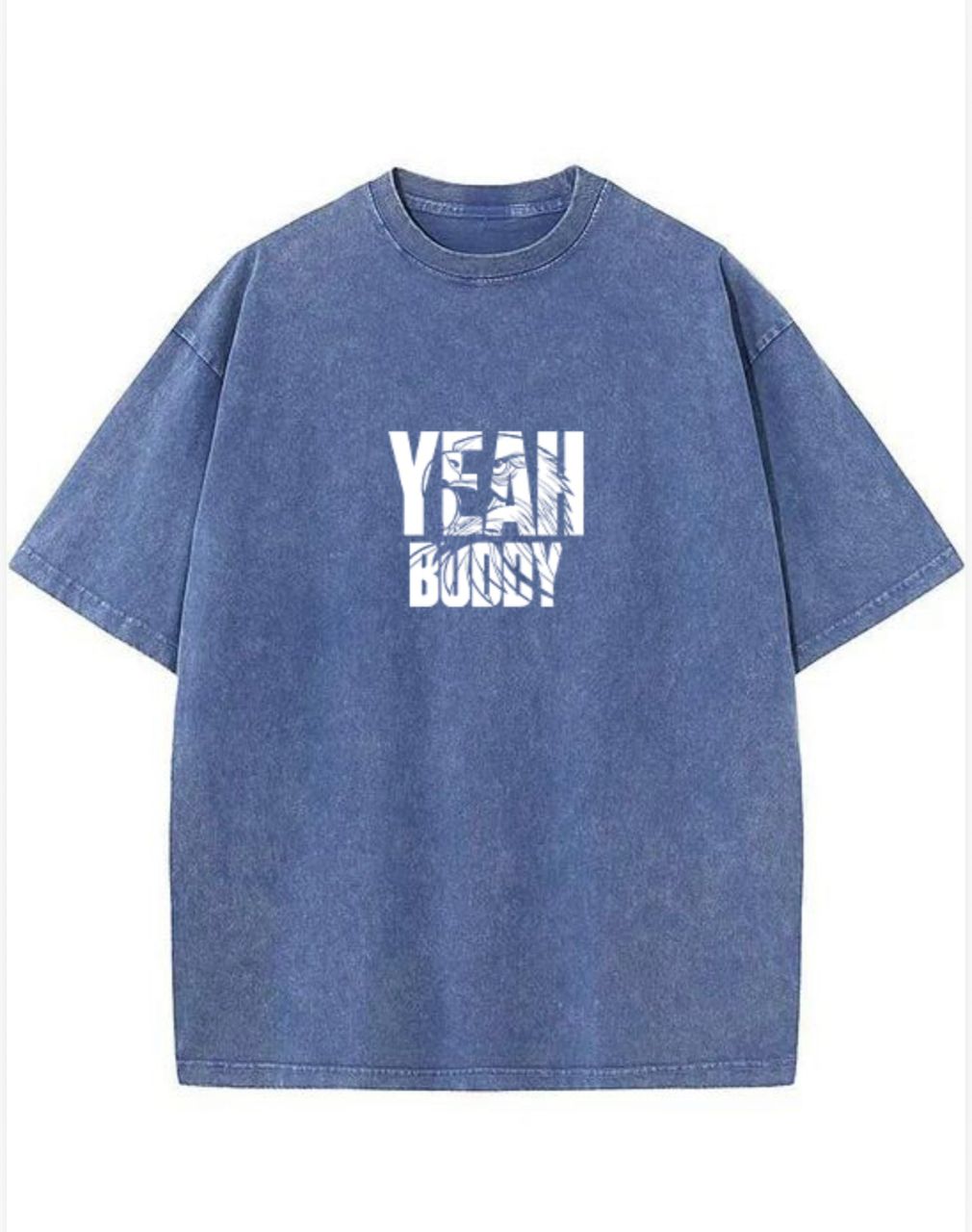 T-SHIRT BIG SIZE EAGLE FIT "YEAH BODDY"