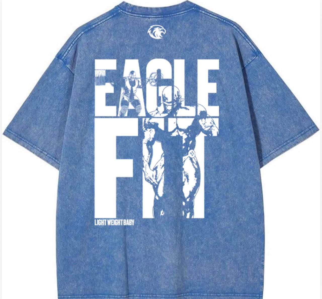 T-SHIRT BIG SIZE EAGLE FIT "YEAH BODDY"