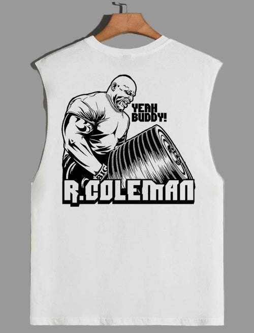 DÉBARDEUR "EAGLEFIT" COLEMAN BLANC